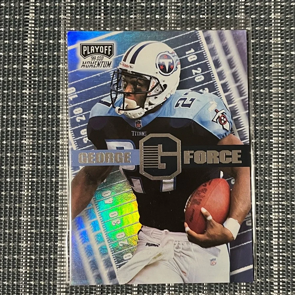 Eddie George 🏈 1998 TN Titan’s NFL Football Sports Trading Card #GF09, Qty 1